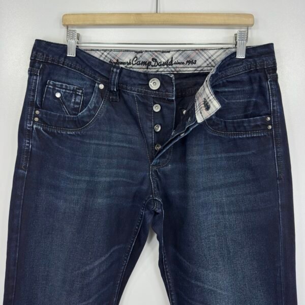 Camp David Nick Jeans Blue W35 L33 Men’s Regular Straight
