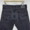 Levi’s 505 Jeans Black W34 L28 Men’s Regular Straight Zip