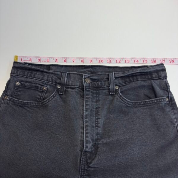 Levi’s 505 Jeans Black W34 L28 Men’s Regular Straight Zip