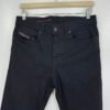 IMG_5683 Large Front waistband, pockets and button closure of Diesel 2005 black jeans