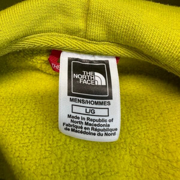 The North Face Drew Peak Hoodie Yellow L Men’s Big Logo