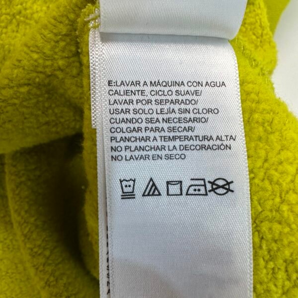 The North Face Drew Peak Hoodie Yellow L Men’s Big Logo