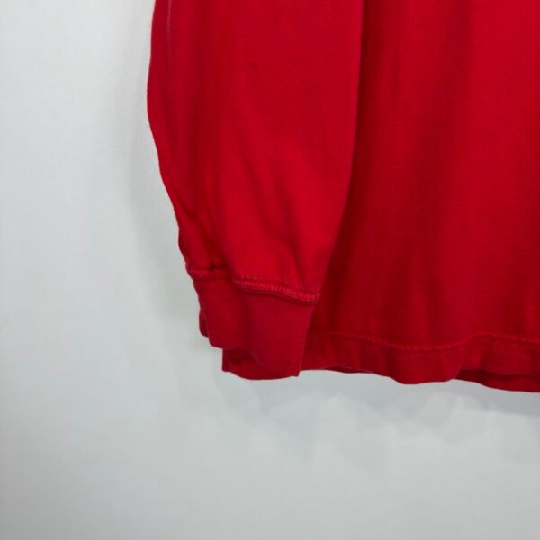 Chemise Lacoste 5191L Turtle Neck Top Red Size 4 / M Men’s Long Sleeve