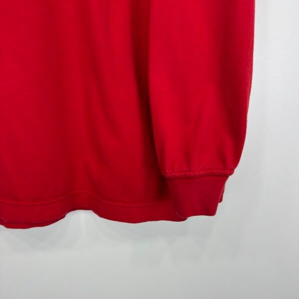 Chemise Lacoste 5191L Turtle Neck Top Red Size 4 / M Men’s Long Sleeve