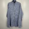 Paul & Shark Linen Blend Shirt Blue Striped XL / 43 17.5 Men’s Long Sleeve