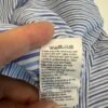 Paul & Shark Linen Blend Shirt Blue Striped XL / 43 17.5 Men’s Long Sleeve