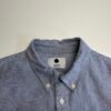 NN07 New Derek Oxford Shirt Blue M Men’s Long Sleeve