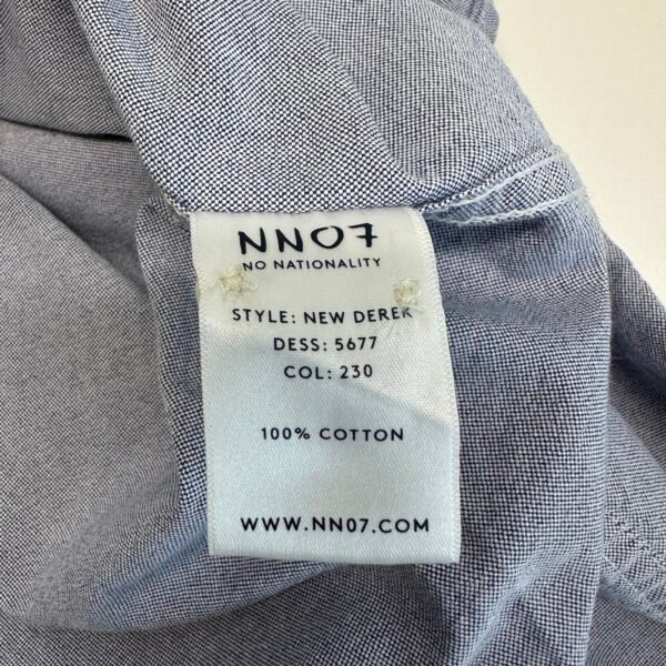 NN07 New Derek Oxford Shirt Blue M Men’s Long Sleeve