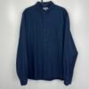 COS Button Down Shirt Dark Blue M Men’s Long Sleeve Twill