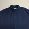 COS Button Down Shirt Dark Blue M Men’s Long Sleeve Twill