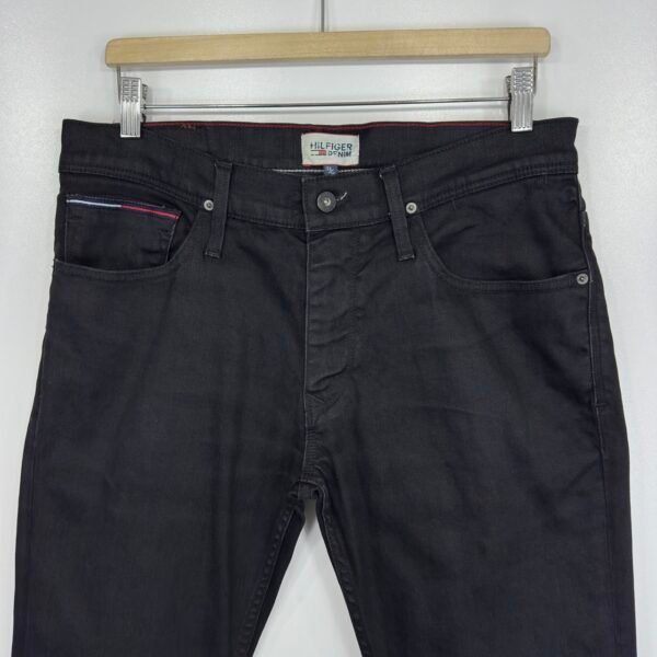 Tommy Hilfiger Ryan Jeans Black W33 L36 Men’s Coated Straight