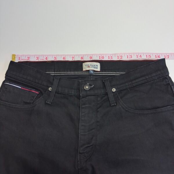 Tommy Hilfiger Ryan Jeans Black W33 L36 Men’s Coated Straight