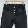 IMG_6001 Large ASKET Jeans Black W31 L34 Men’s Slim Tapered Button Fly