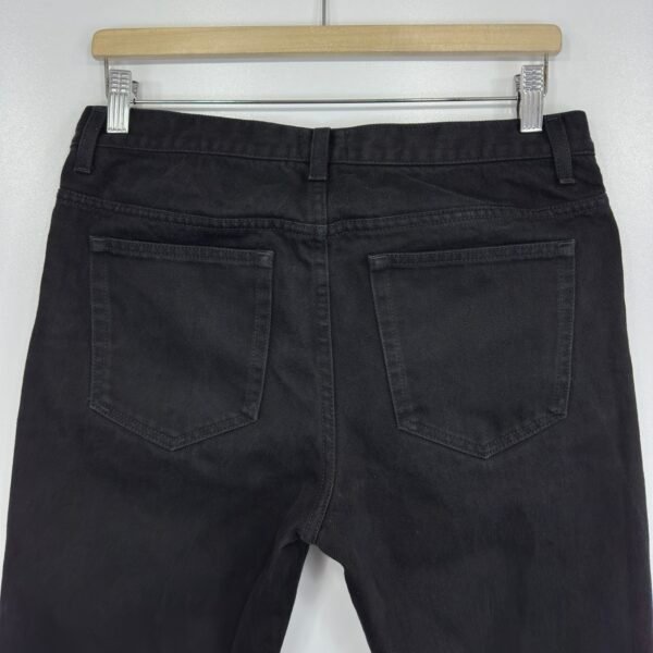IMG_6002 Large ASKET Jeans Black W31 L34 Men’s Slim Tapered Button Fly