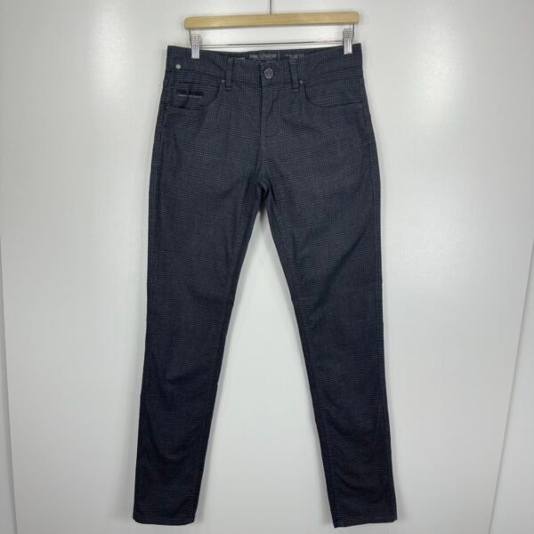 IMG_6073 Large PME Legend Nightflight Chino Grey Plaid W31 L34 Men’s Slim Straight
