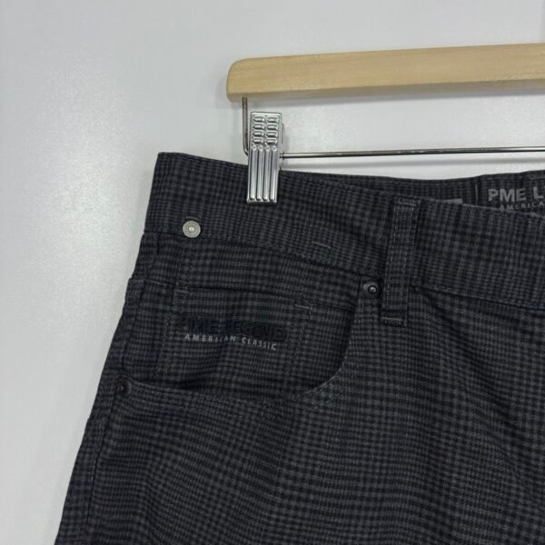 IMG_6075 Large PME Legend Nightflight Chino Grey Plaid W31 L34 Men’s Slim Straight