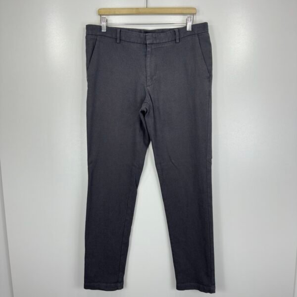 IMG_6086 Large Hugo Boss Kaito Chino Grey Twill W34 L32 Men’s Slim Tapered