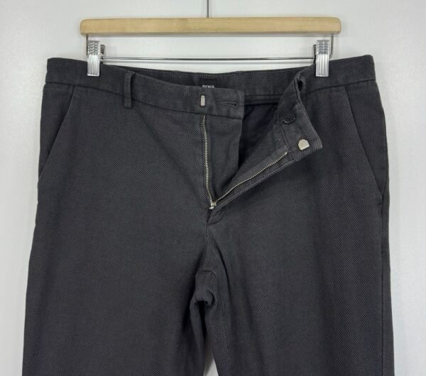 IMG_6088 Large Hugo Boss Kaito Chino Grey Twill W34 L32 Men’s Slim Tapered