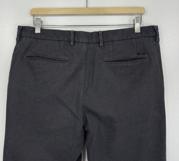IMG_6089 Large Hugo Boss Kaito Chino Grey Twill W34 L32 Men’s Slim Tapered