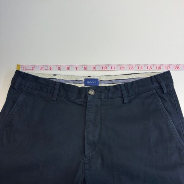 Gant Chino Navy Blue Twill W34 L32 Men’s Regular Straight