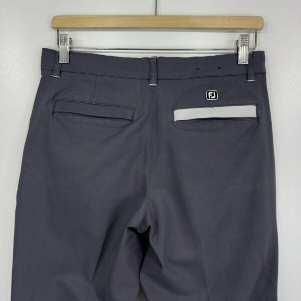 FootJoy Golf Trousers Grey W30 L29 Men’s Stretch Pleated Performance
