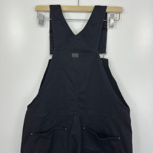 G-Star Slim Dungaree Women's Overall XL W36 L32 Black Denim