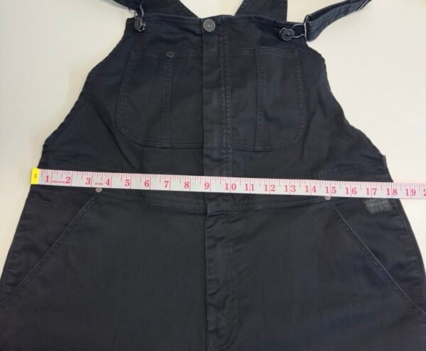 G-Star Slim Dungaree Women's Overall XL W36 L32 Black Denim