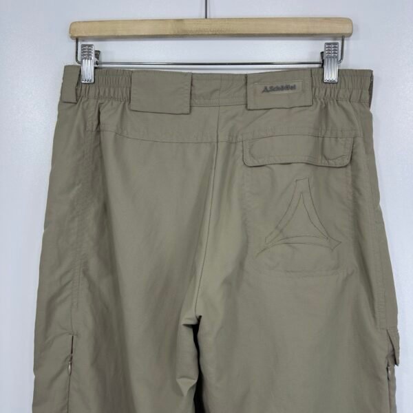 Schöffel Outdoor Cargo Pants Hiking Trousers Women's W30 L32 Beige Travel Zip