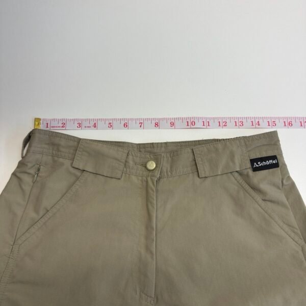 Schöffel Outdoor Cargo Pants Hiking Trousers Women's W30 L32 Beige Travel Zip