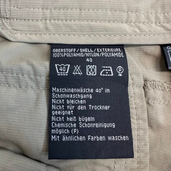 Schöffel Outdoor Cargo Pants Hiking Trousers Women's W30 L32 Beige Travel Zip
