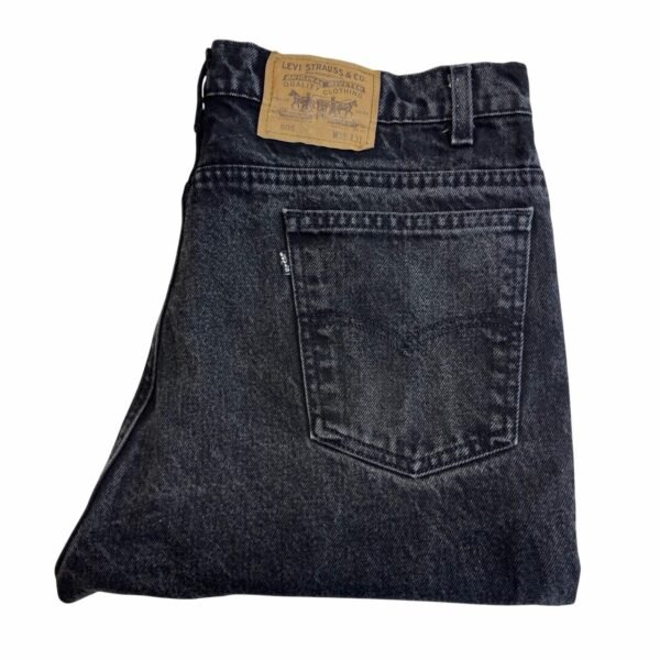 Levi’s 505 Grey Denim Jeans W38 L31 Men’s Straight Fit