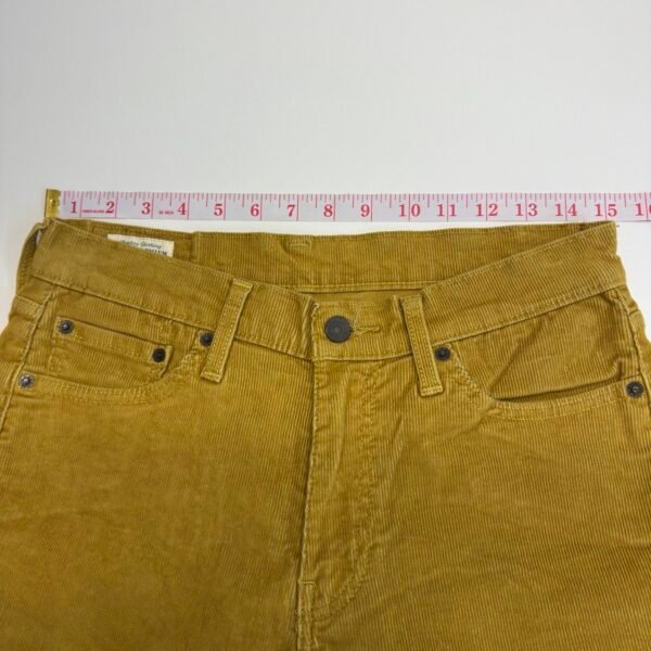 IMG_6203 Large Levi’s 514 Mustard Corduroy Trousers W30 L34 Men’s Slim Fit