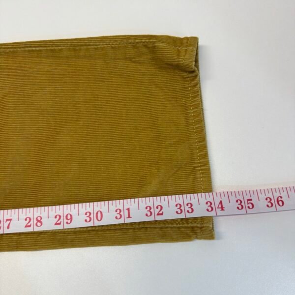 IMG_6204 Large Levi’s 514 Mustard Corduroy Trousers W30 L34 Men’s Slim Fit