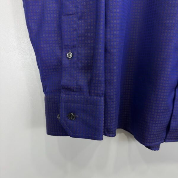 Eton Signature Twill Blue Dress Shirt M 40 Men’s Slim Fit