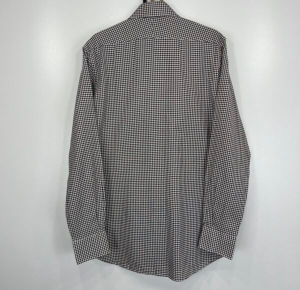 Suitsupply Check Formal Shirt 38 15 Men’s Slim Fit Cutaway