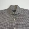Suitsupply Check Formal Shirt 38 15 Men’s Slim Fit Cutaway