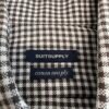 Suitsupply Check Formal Shirt 38 15 Men’s Slim Fit Cutaway