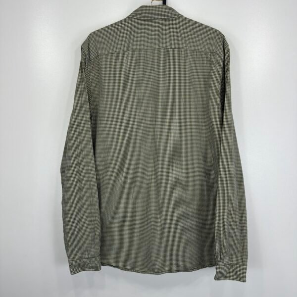 Lacoste Plaid Check Shirt Slim Fit Men’s M/L 41 Long Sleeve