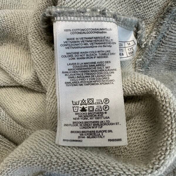 Brooks Brothers Red Fleece Grey Sweatshirt Men’s M Crew Neck