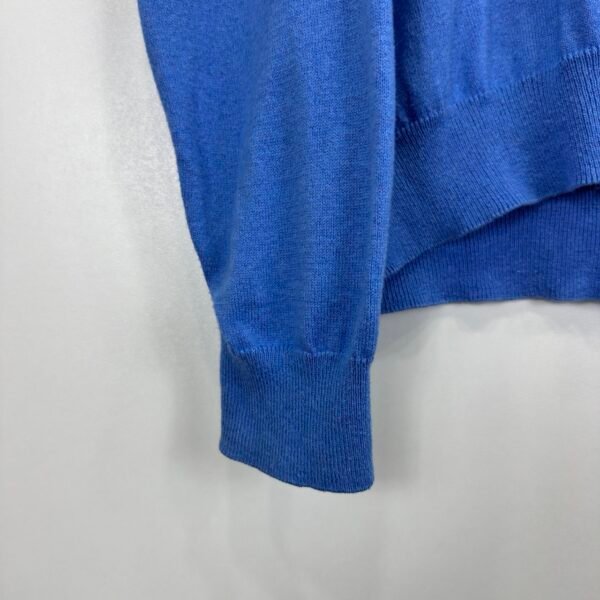 IMG_6270 Large Gant Sweater Blue V-Neck Cotton Wool Blend Men’s XL
