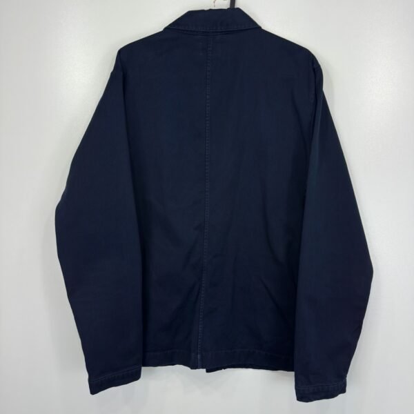 IMG_6296 Large Asket The Overshirt Navy Blue Twill Organic Cotton Men’s M