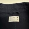 IMG_6298 Large Asket The Overshirt Navy Blue Twill Organic Cotton Men’s M