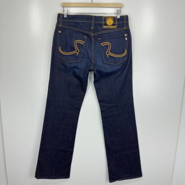 IMG_6311 Large Rock & Republic Henlee Jeans Blue Bootcut Stretch Denim Men’s W34 L34