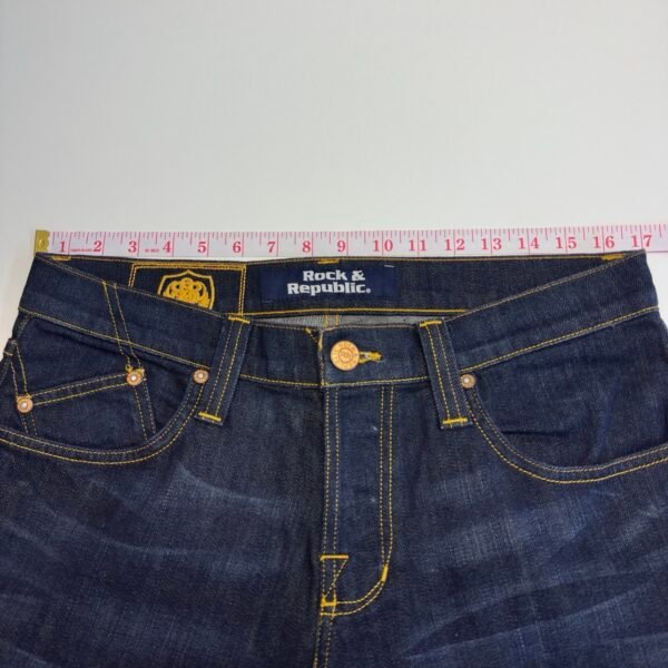IMG_6313 Large Rock & Republic Henlee Jeans Blue Bootcut Stretch Denim Men’s W34 L34