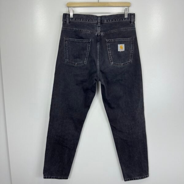 IMG_6367 Large Carhartt Newel Pant Jeans Black W32 L31 Men’s Relaxed Tapered