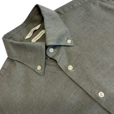 Suitsupply Shirt Mens 39/40 15.5 15 3/4 Khaki Slim Fit Casual Long Sleeve Button Down