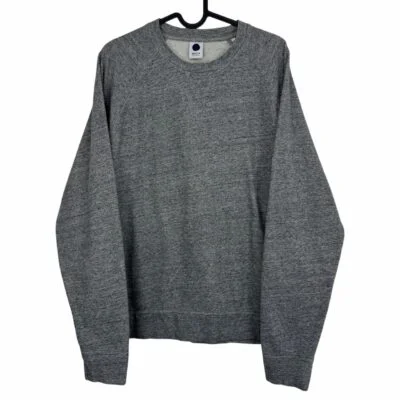 NN07 Canyon Sweatshirt Grey Melange Size L Men's Crew Neck
