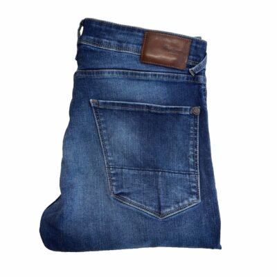 Pepe Jeans Finsbury Blue W35 L32 Men's Stretch Slim Skinny