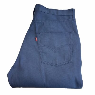 Levi's 591 Sta Prest Trousers Blue W34 L28 Men's Straight Chinos