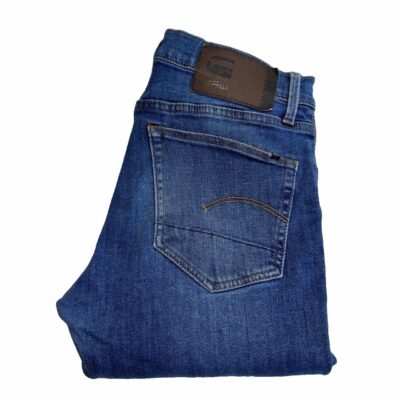 G-Star 3301 Slim Z Jeans Blue W30 L31 Men's Skinny Stretch